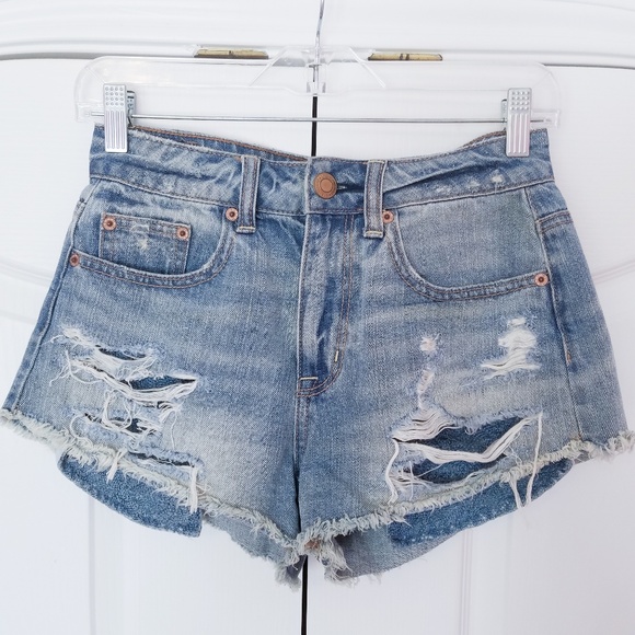 AE High Rise Cut Offs - Picture 4 of 7